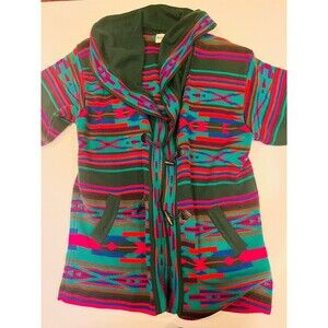 Vintage Southwest Aztec Navajo Womens Sweater Magnolia Medium Hong Kong